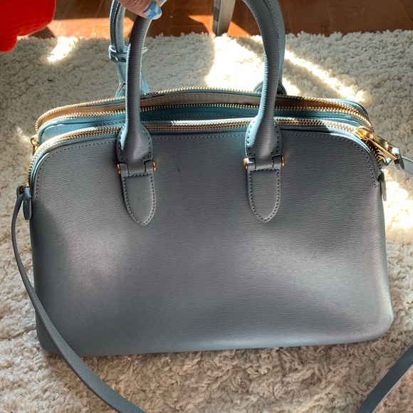 baby blue Lauren by Ralph Lauren purse - Picture 4 of 5